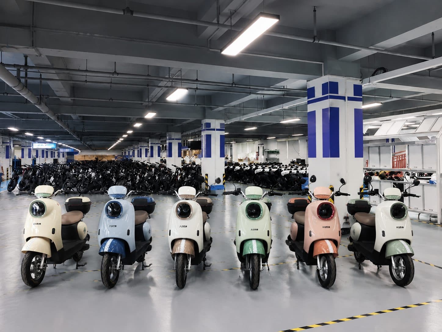Photo of the team or the HISPEED factory/warehouse